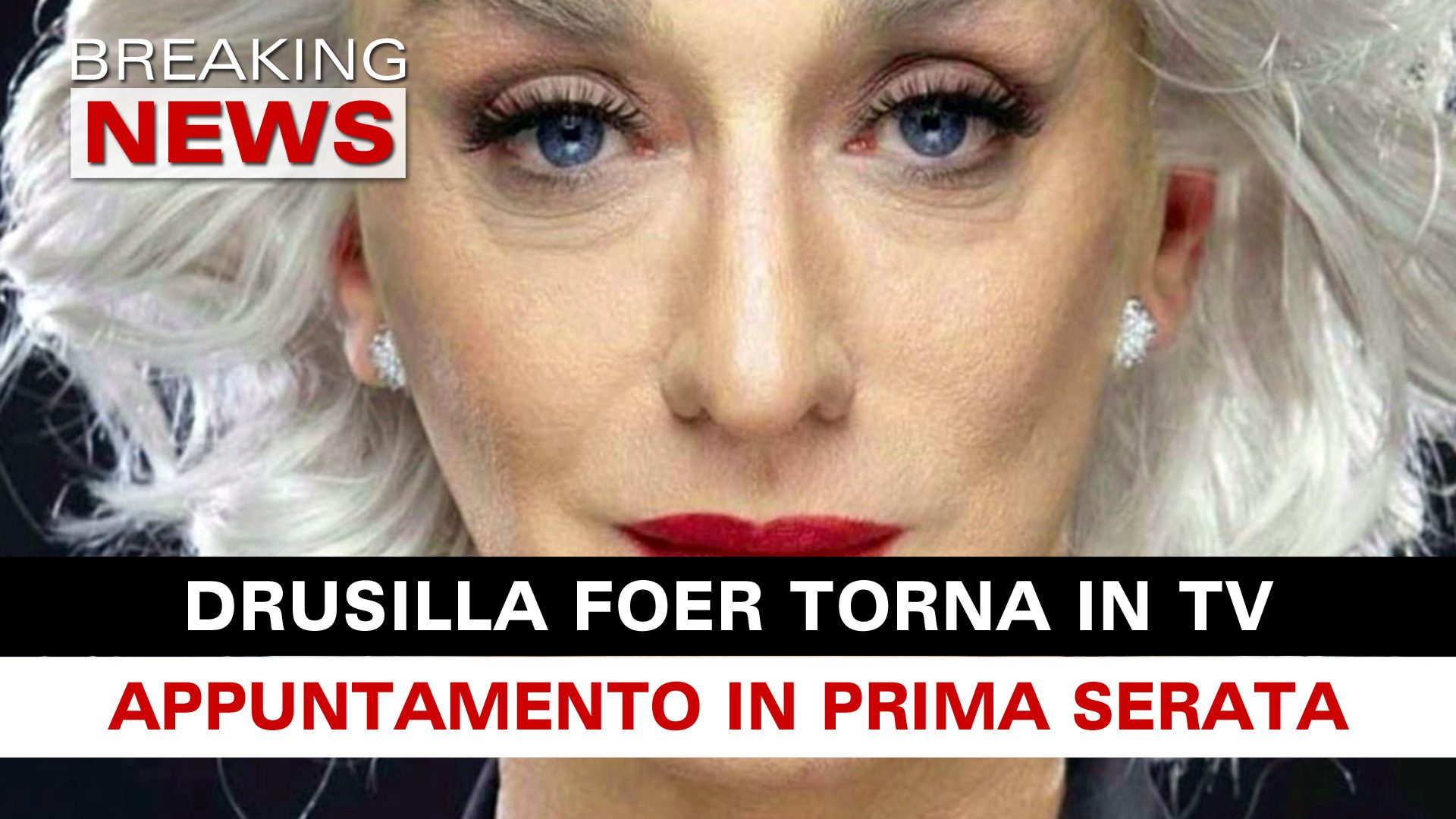 Drusilla Foer Torna In TV La Novit Dopo Il Trionfo A Sanremo 