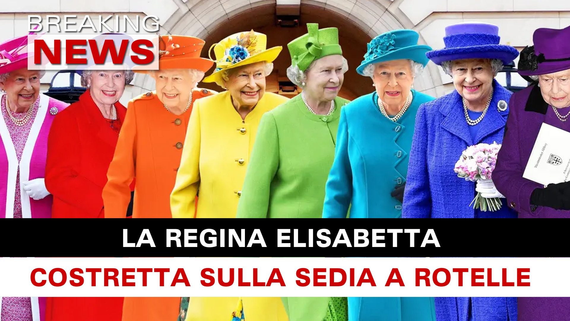 La Regina Elisabetta Costretta Sulla Sedia A Rotelle Breaking News 