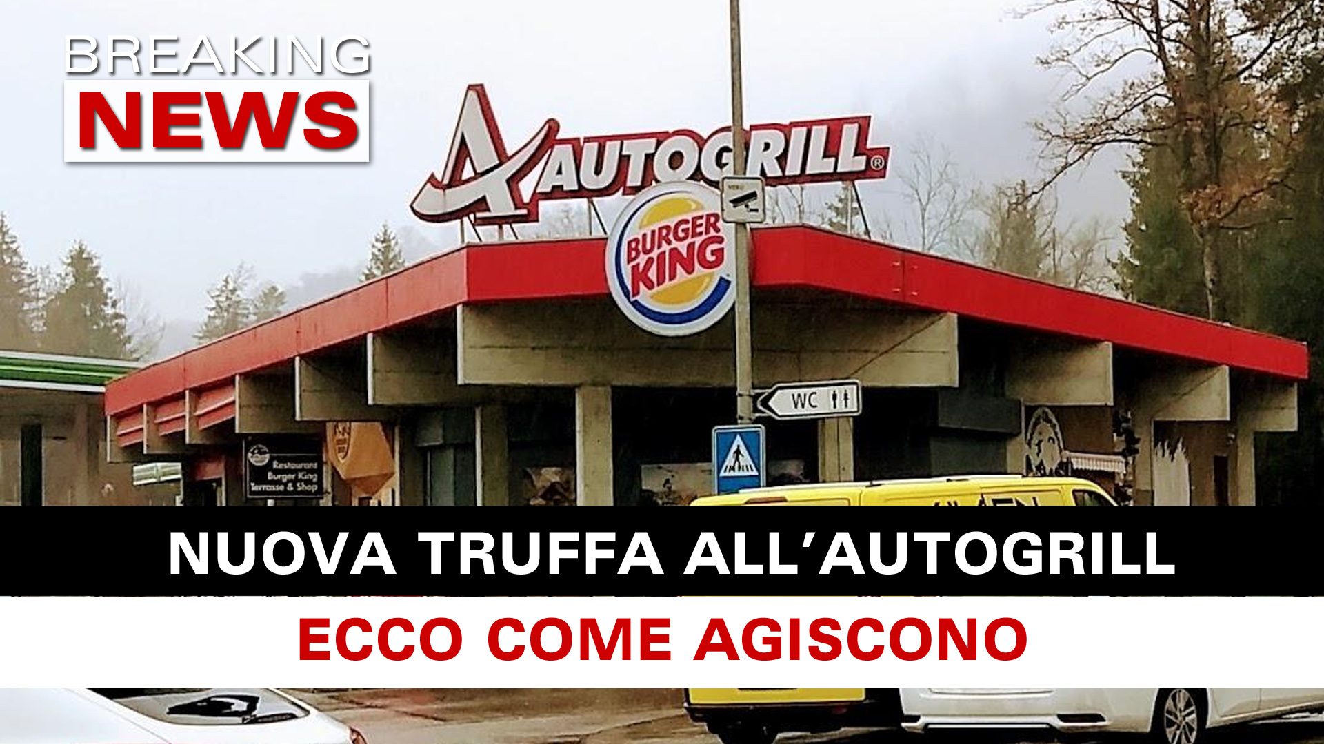 Nuova Truffa All’Autogrill Ecco Come Agiscono! Breaking News Italia