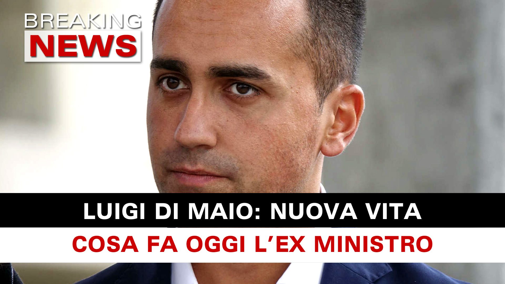 Nuova Vita Per Luigi Di Maio Cosa Fa Oggi L’Ex Ministro! Breaking News Italia
