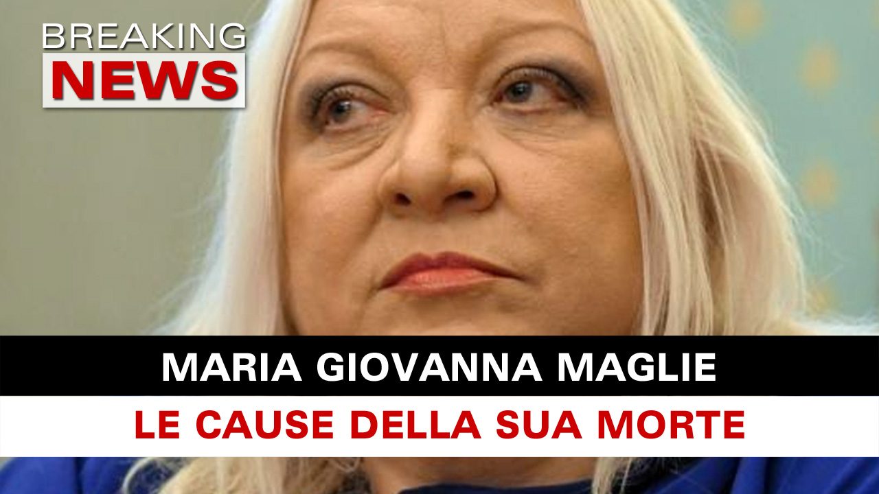 Maria Giovanna Maglie Le Cause Della Morte! Breaking News Italia