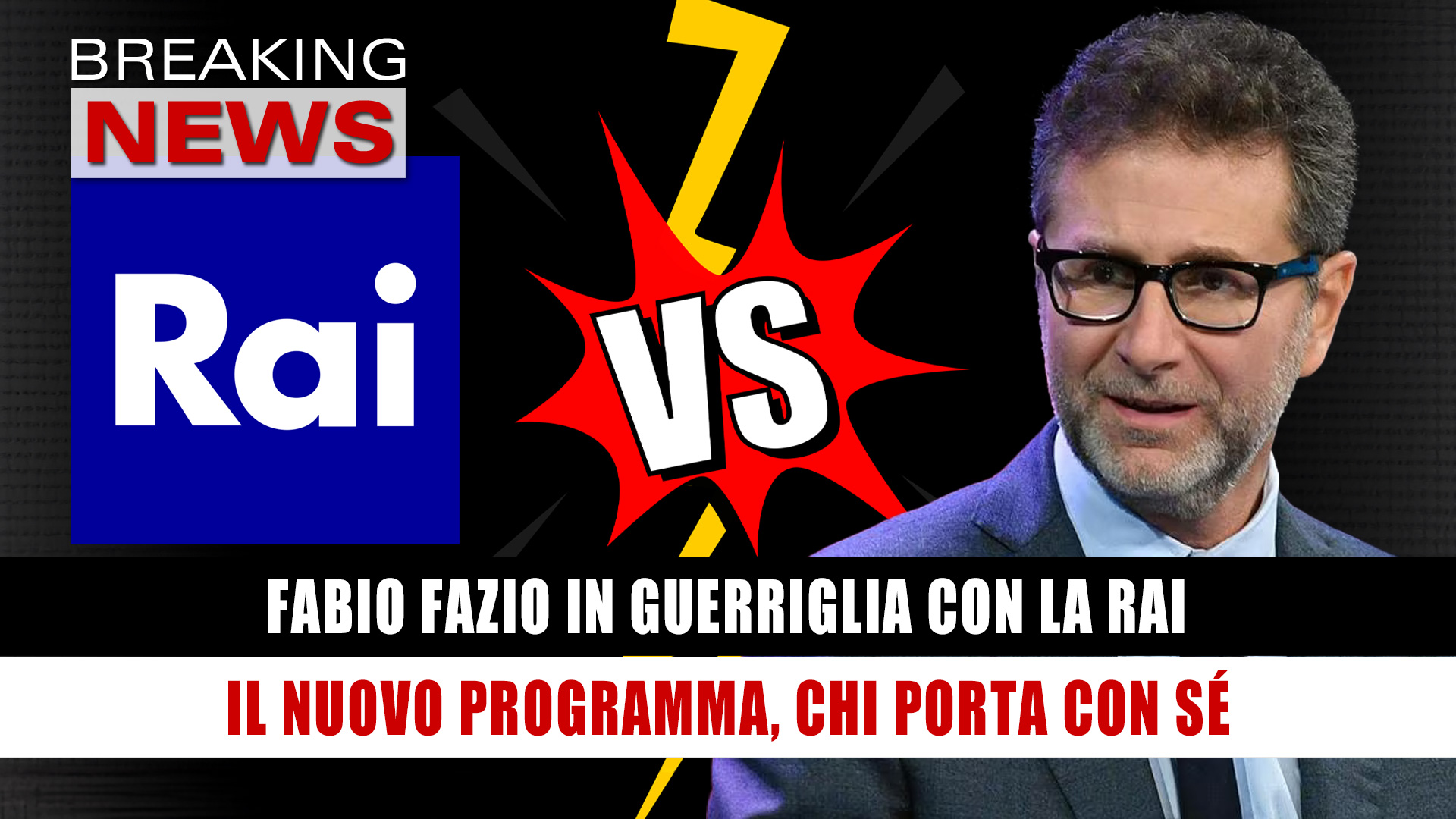 Fabio Fazio In Guerriglia Con La Rai: Il Nuovo Programma, Chi Porta Con ...