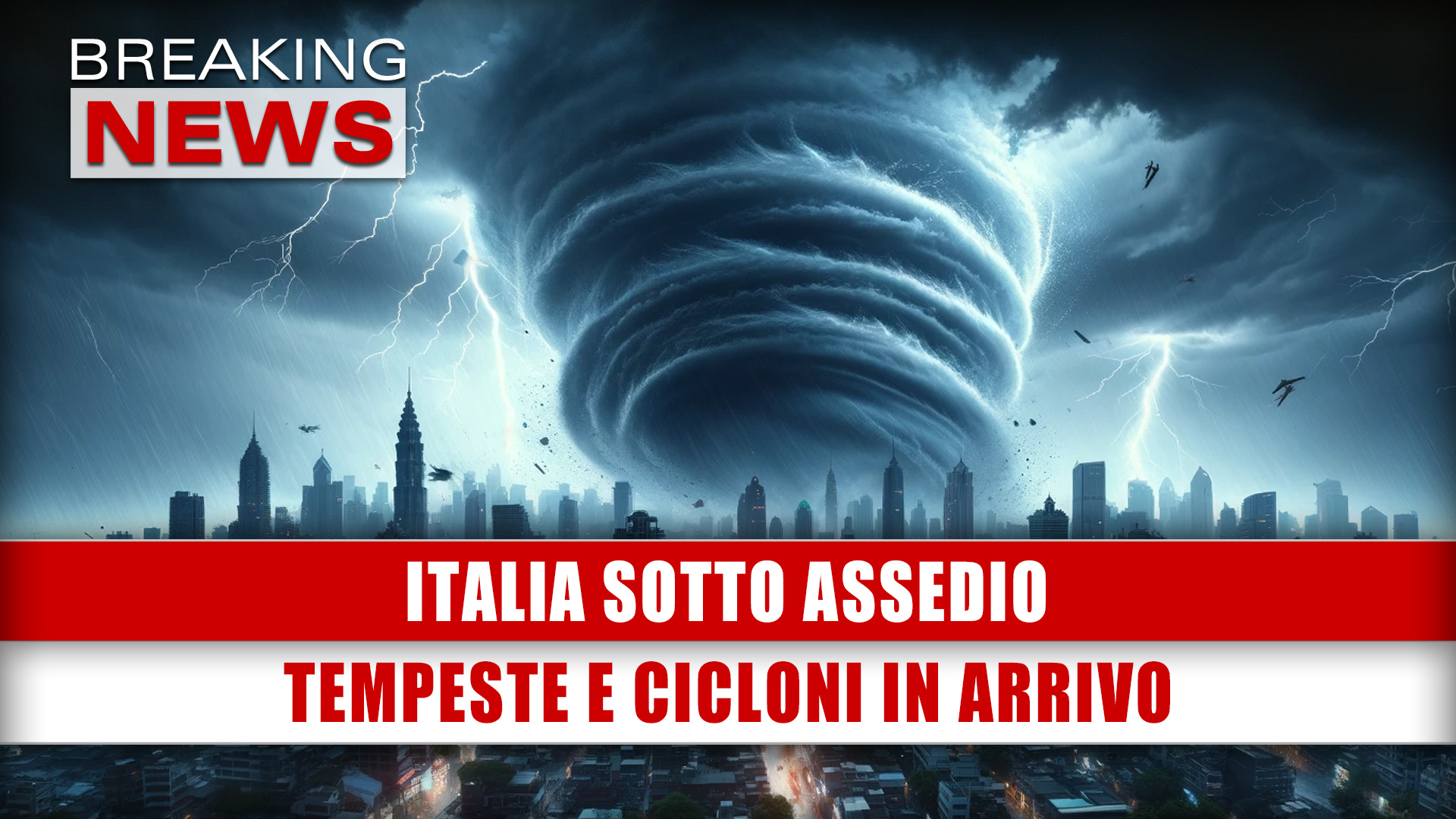 Italia Sotto Assedio: Tempeste E Cicloni In Arrivo!