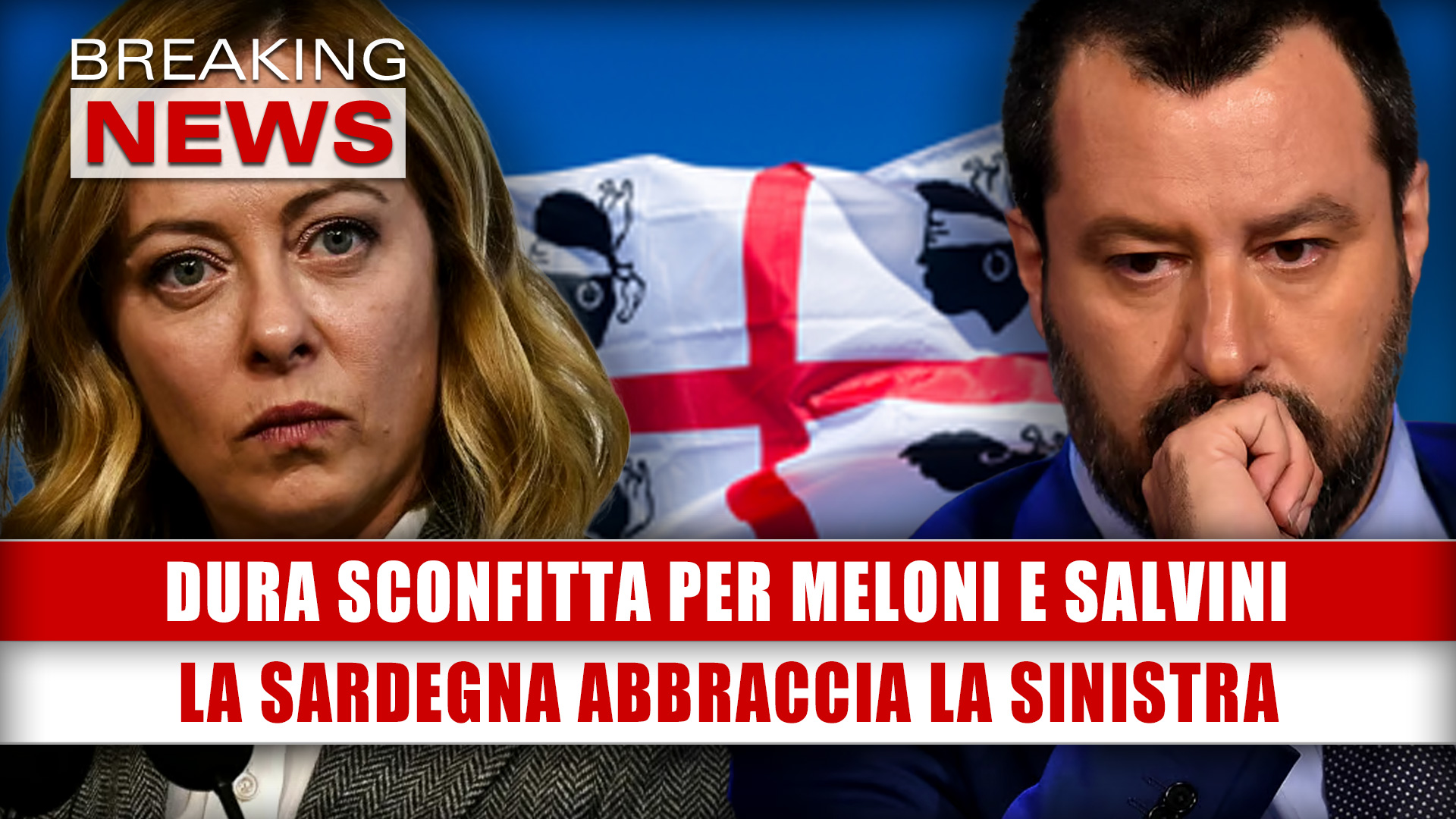 Dura Sconfitta Per Meloni E Salvini: La Sardegna Abbraccia La Sinistra!