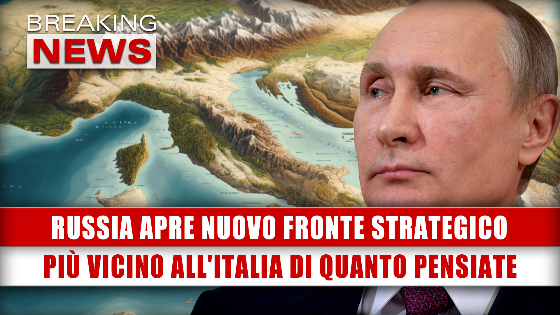 Russia Apre Nuovo Fronte Strategico: Più Vicino All'Italia Di Quanto Pensiate!