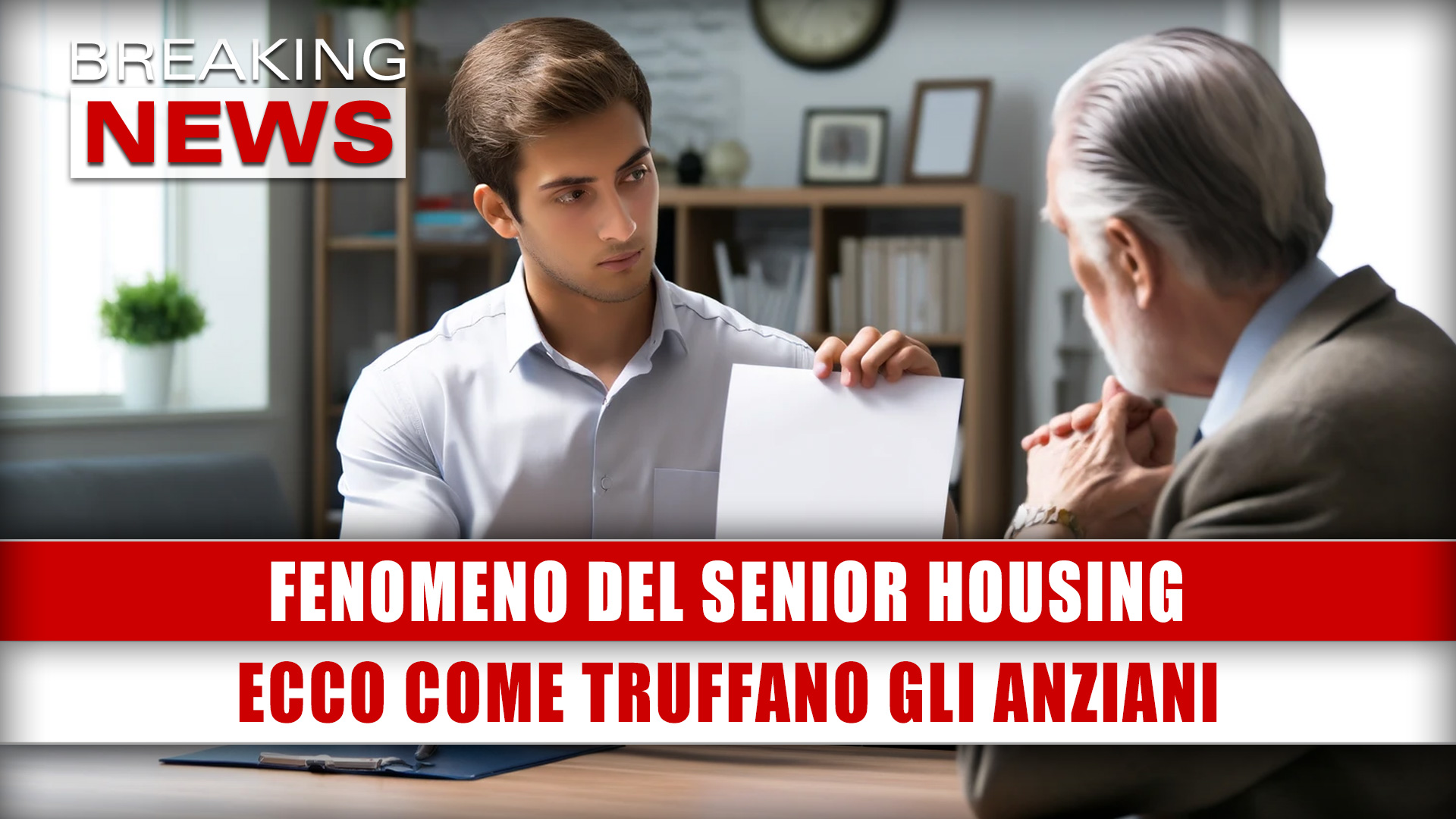 Fenomeno del Senior Housing: Ecco Come Truffano Gli Anziani!