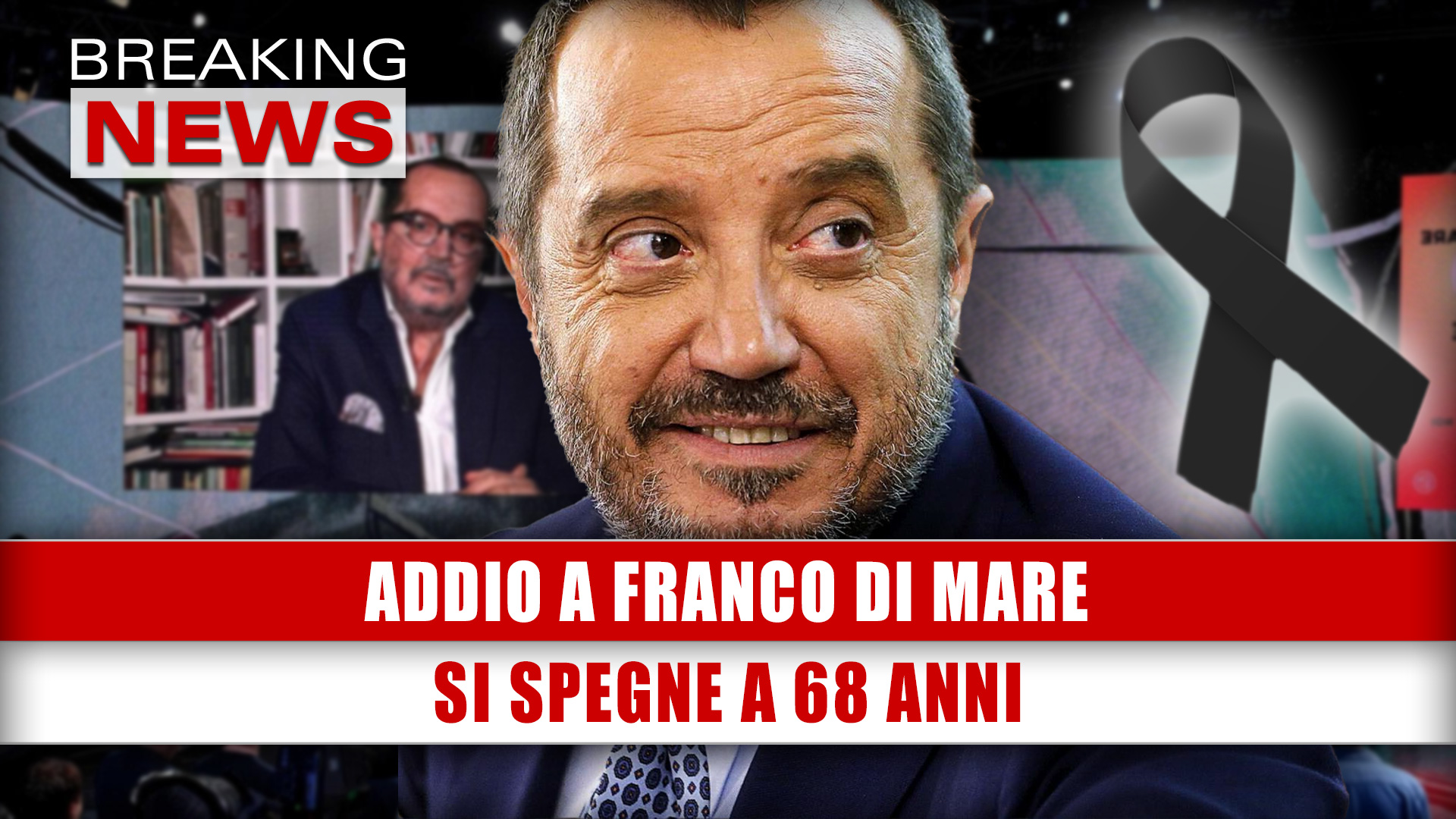 Addio A Franco Di Mare: Si Spegne A 68 Anni!