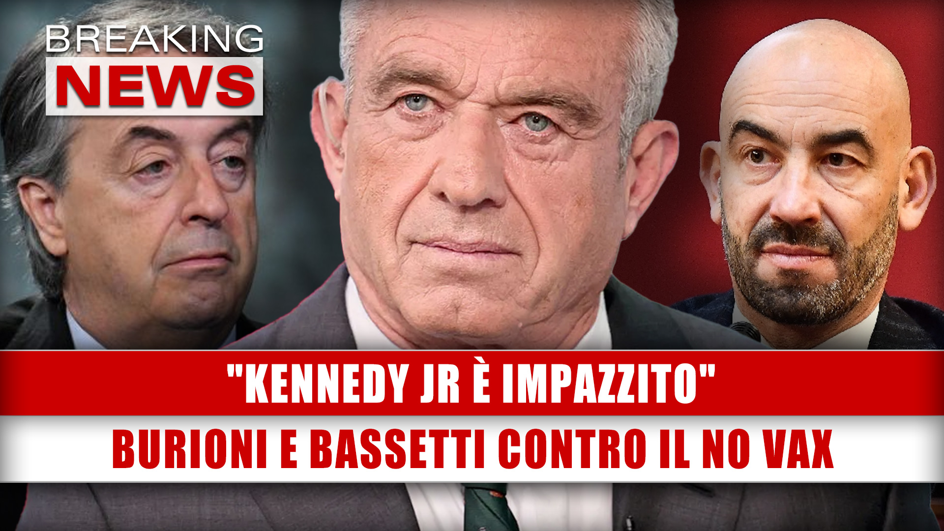 "Kennedy Jr È Impazzito": Burioni E Bassetti Contro Il No Vax Politico!