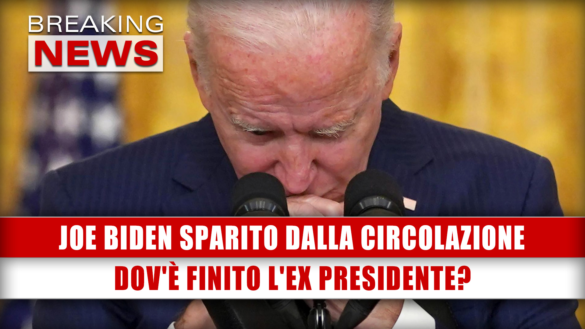 Joe Biden Sparito Dalla Circolazione: Dov'è Finito L'Ex Presidente?
