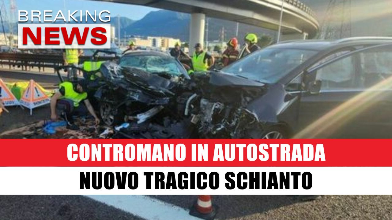 Contromano in autostrada: nuovo tragico schianto