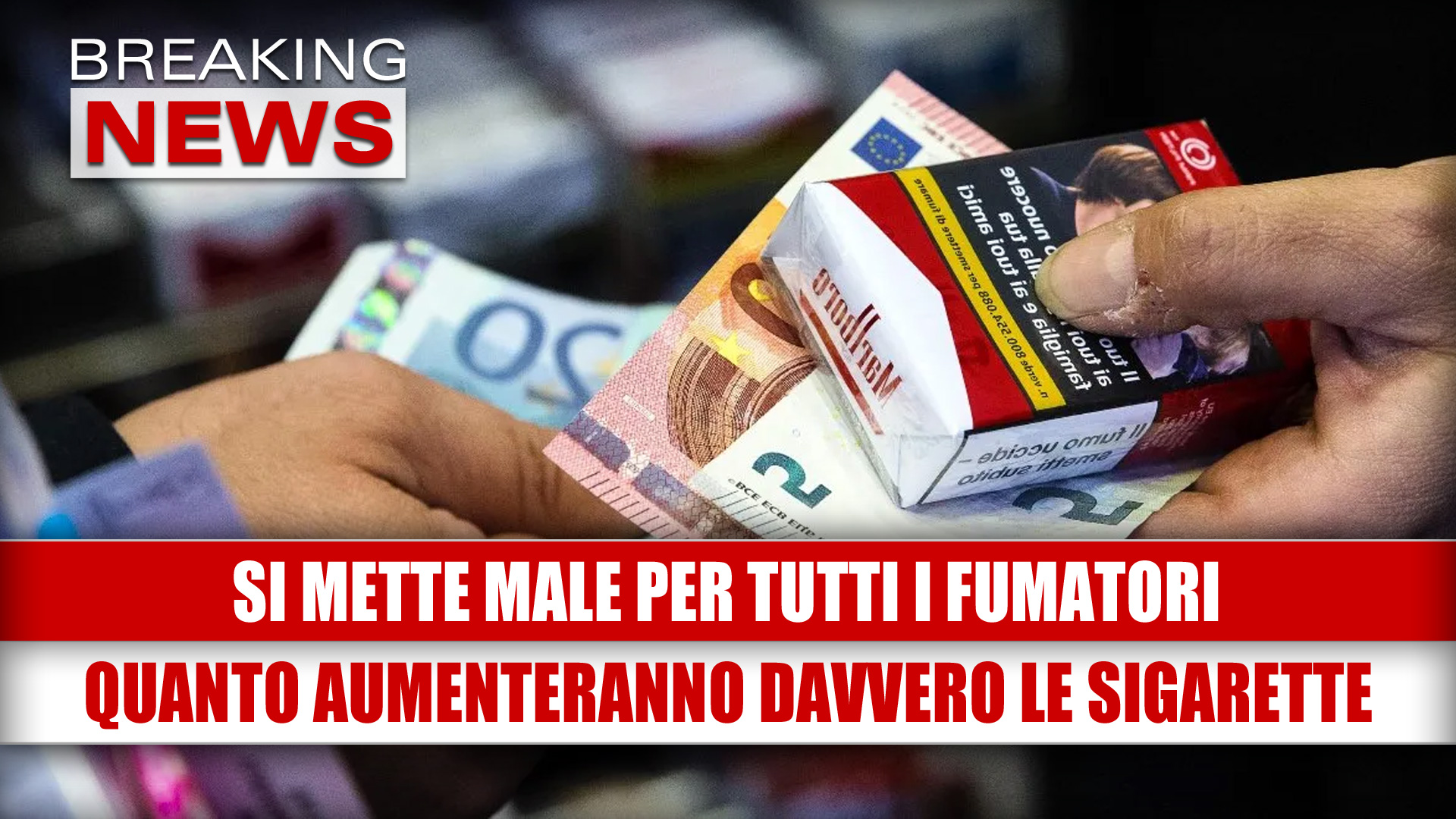 Maxi tassa sul fumo: quanto aumenteranno davvero le sigarette