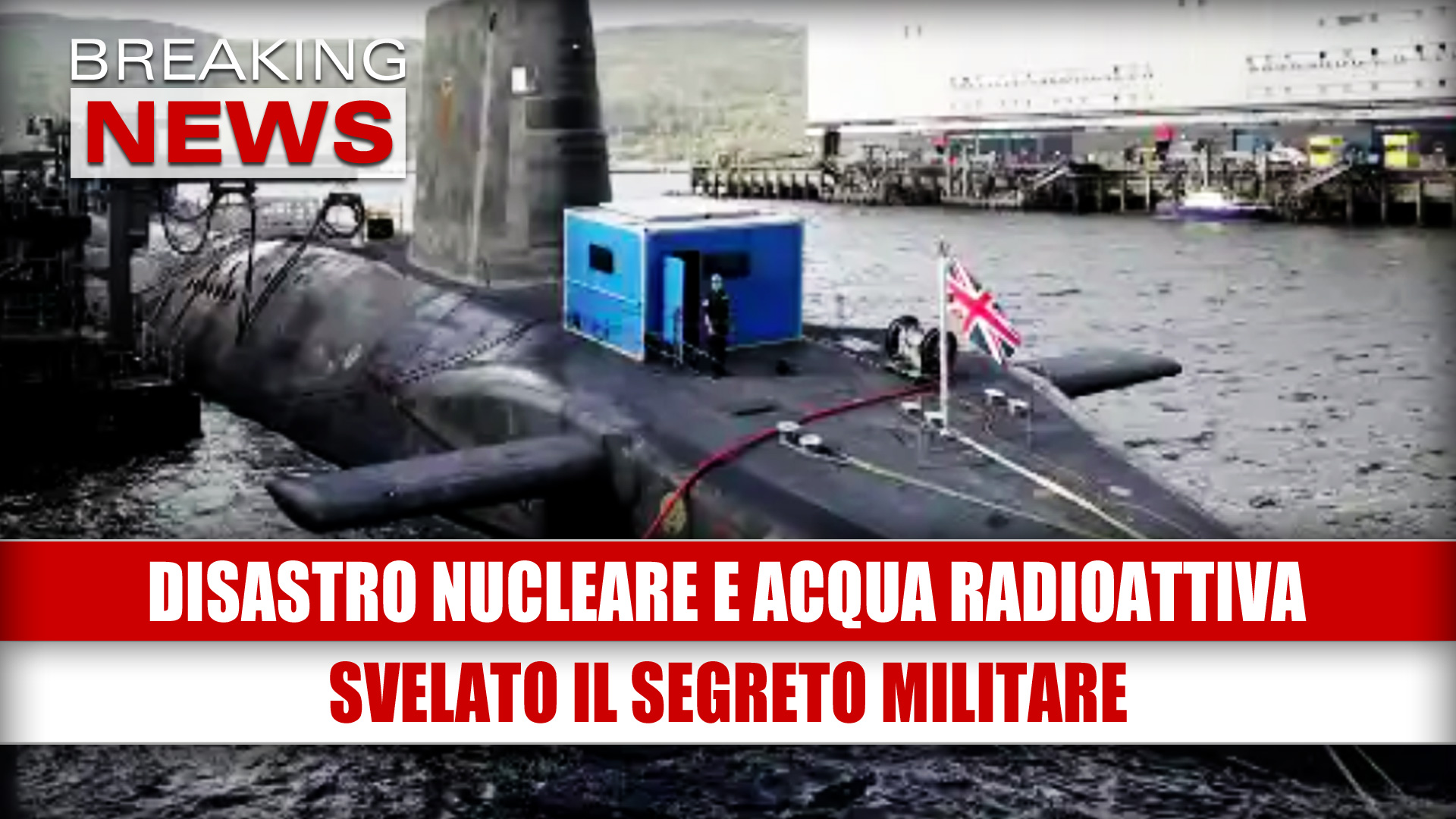 DISASTRO NUCLEARE e acqua radioattiva: svelato il segreto militare!