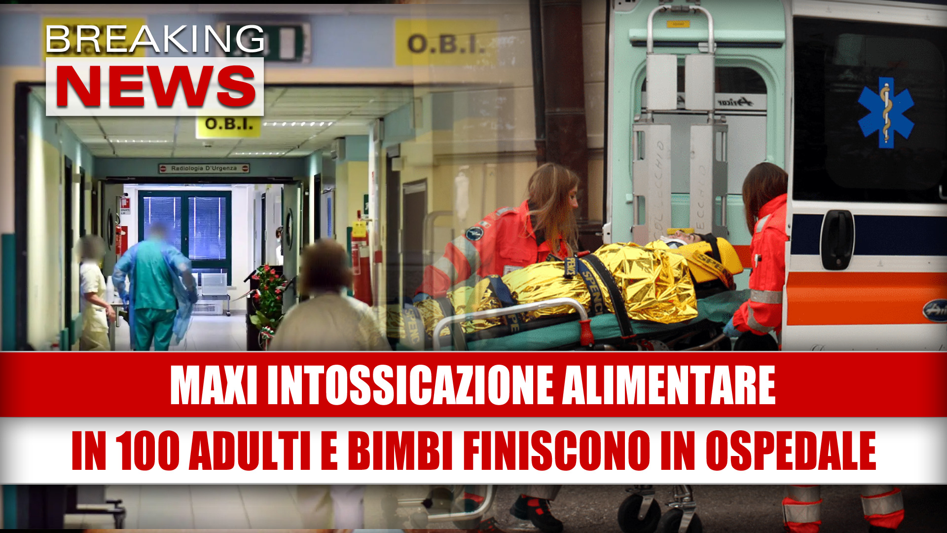 MAXI INTOSSICAZIONE ALIMENTARE
