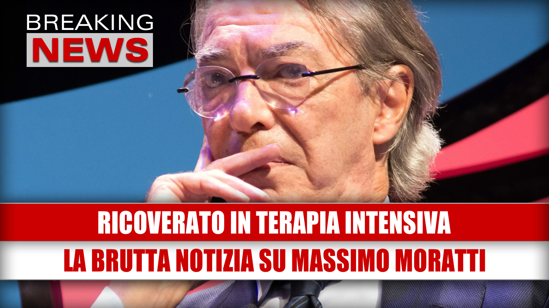 MORATTI IN TERAPIA INTENSIVA: mondo del calcio in ansia per l'ex presidente!