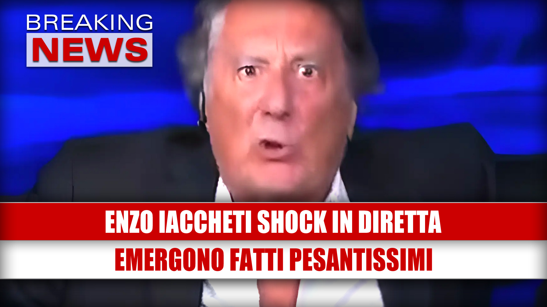 Scontro in diretta tra Iacchetti e Mizrahi