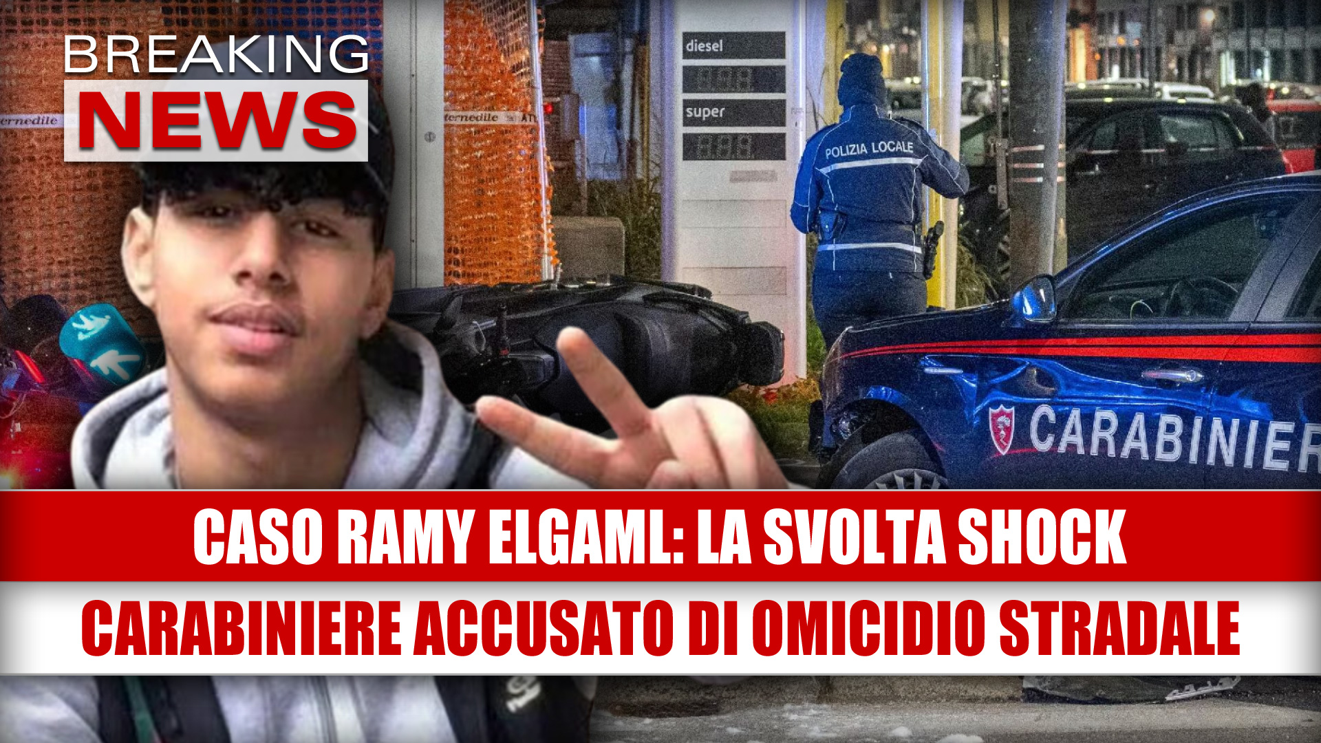 Caso Ramy Elgaml: carabiniere accusato di omicidio