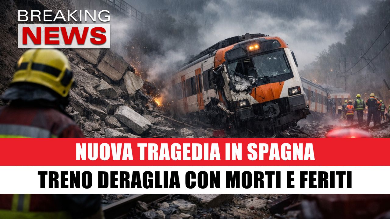 Nuova tragedia in Spagna: Treno deraglia con morti e feriti