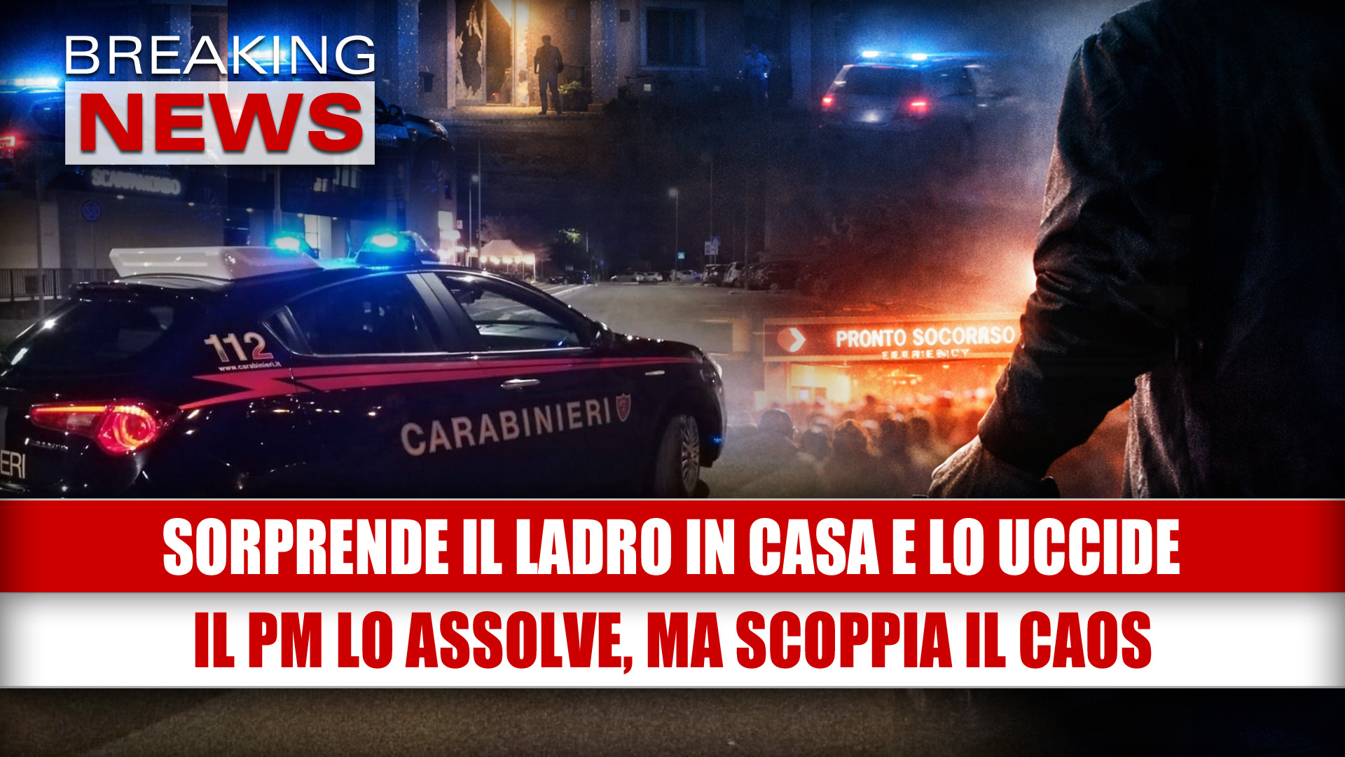 Sorprende il ladro in casa e lo uccide: il PM lo assolve, ma scoppia il caos