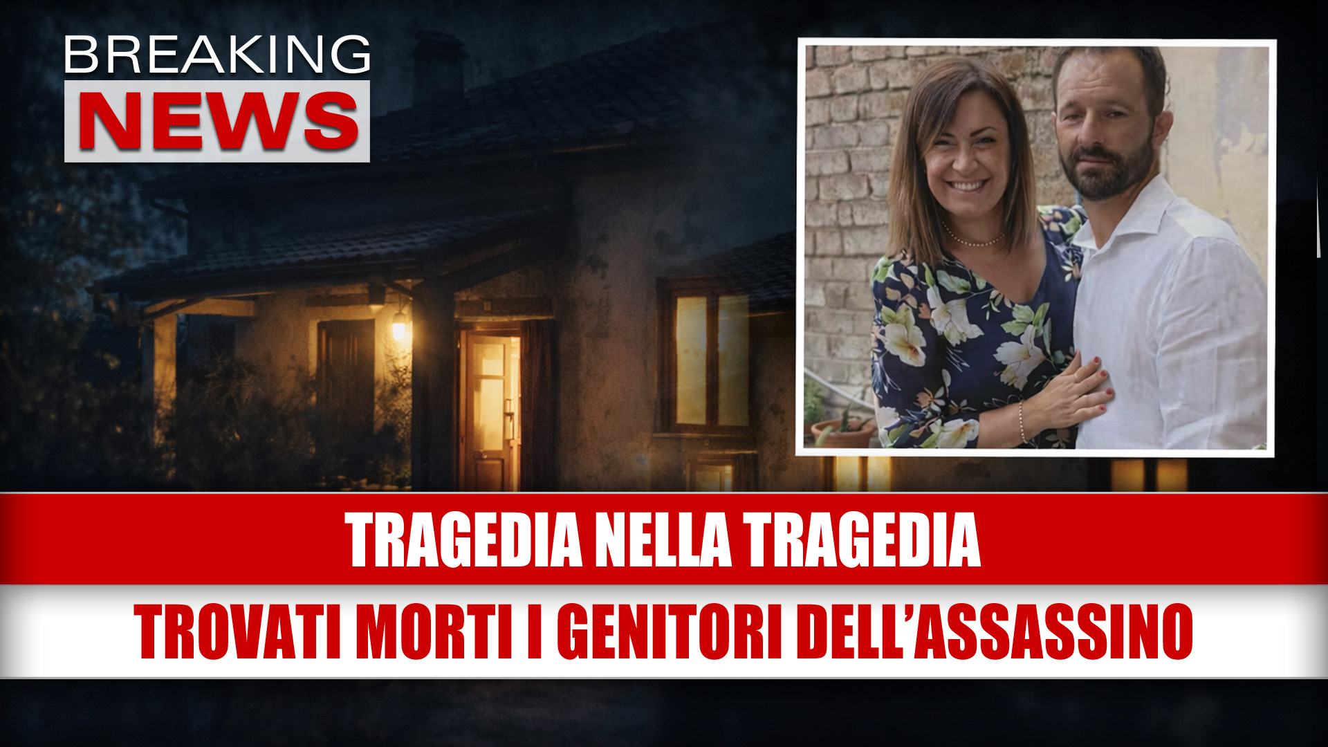 Trovati morti i genitori di Claudio Carlomagno