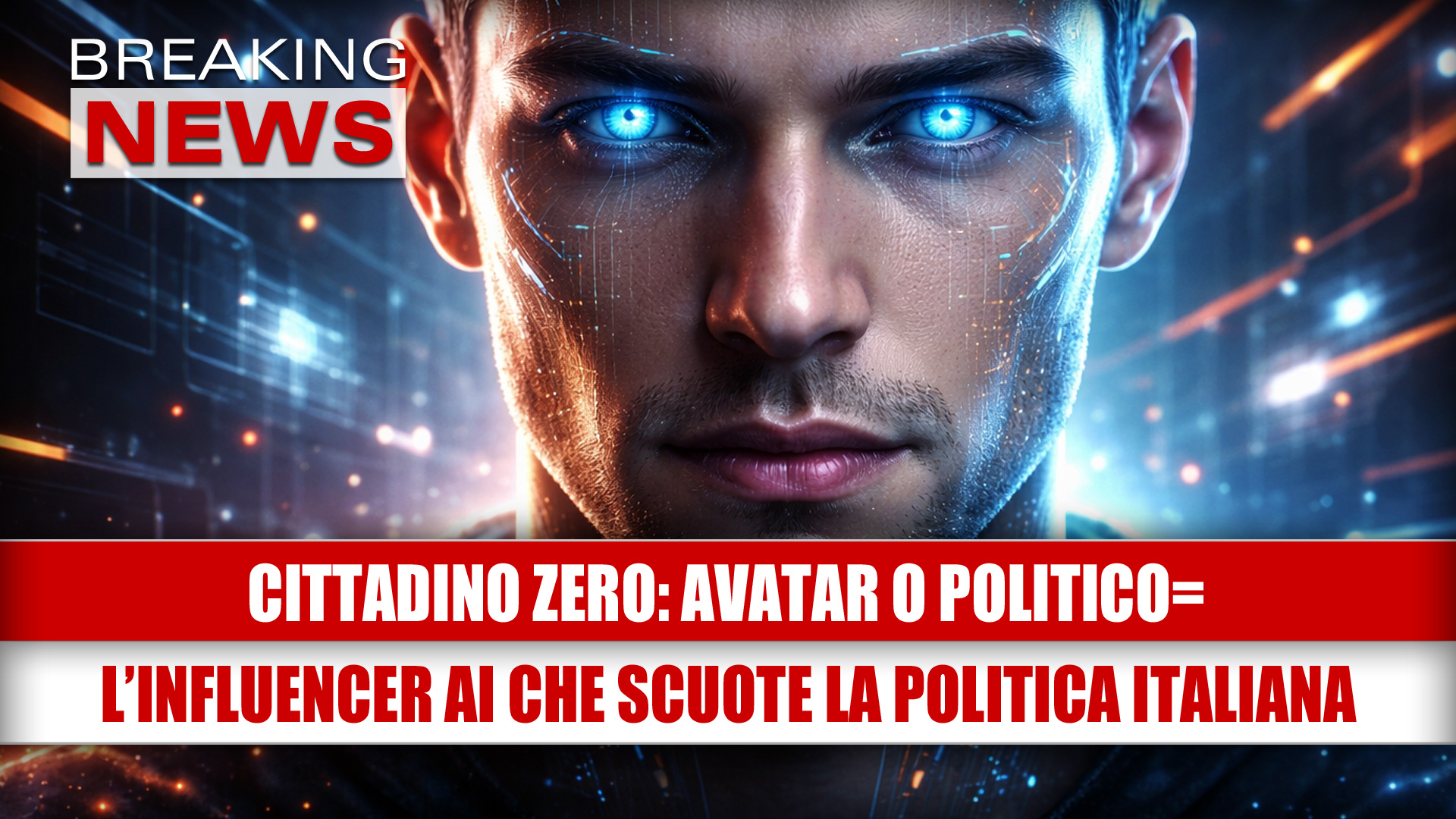 Cittadino Zero: l’influencer AI che scuote la politica italiana