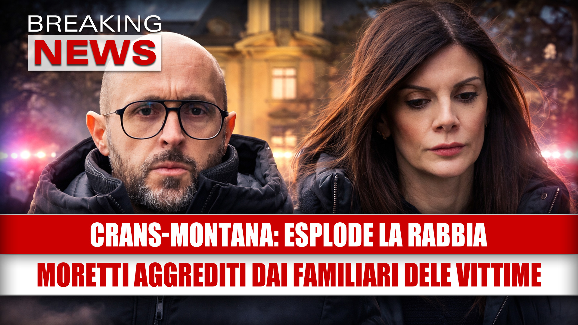 Crans-Montana, Rabbia in tribunale: coniugi Moretti aggrediti dai familiari delle vittime