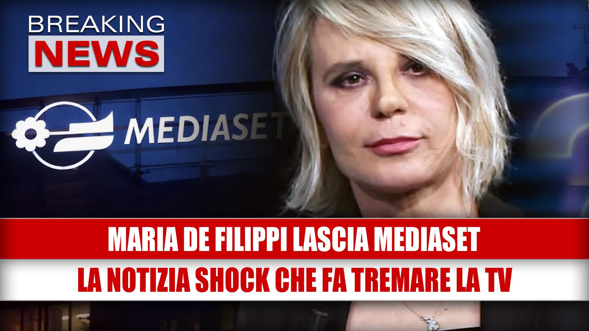 Maria De Filippi lascia Mediaset