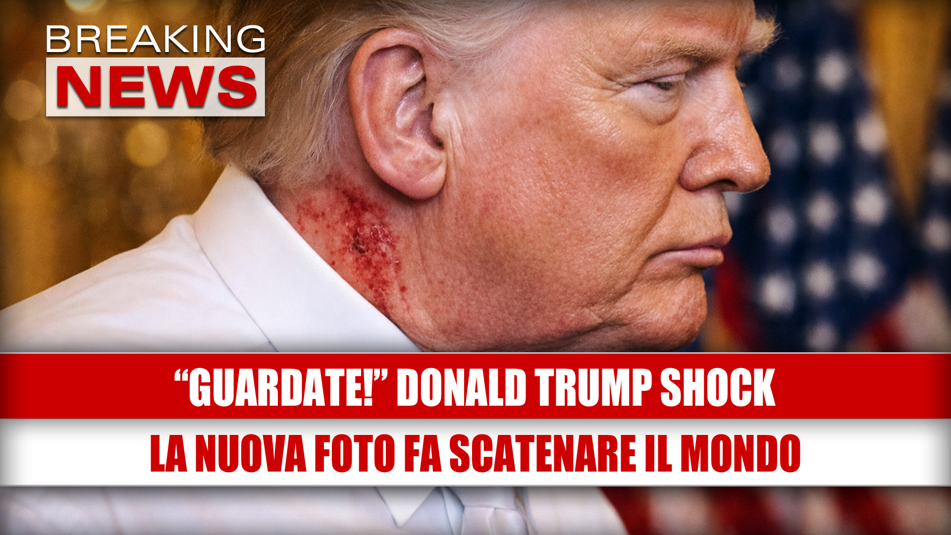 Donald Trump Shock: la nuova foto che fa tremare il mondo!