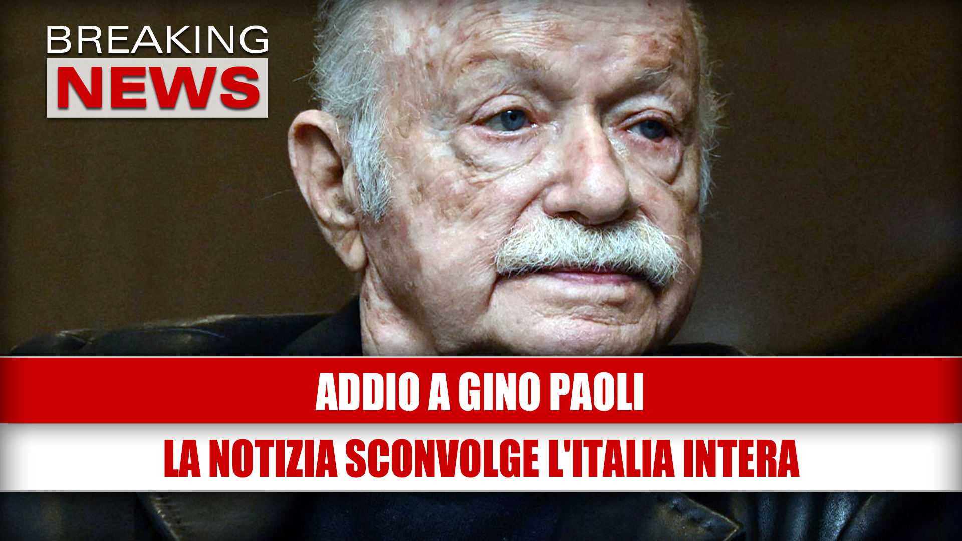 Gino Paoli è morto a 91 anni: