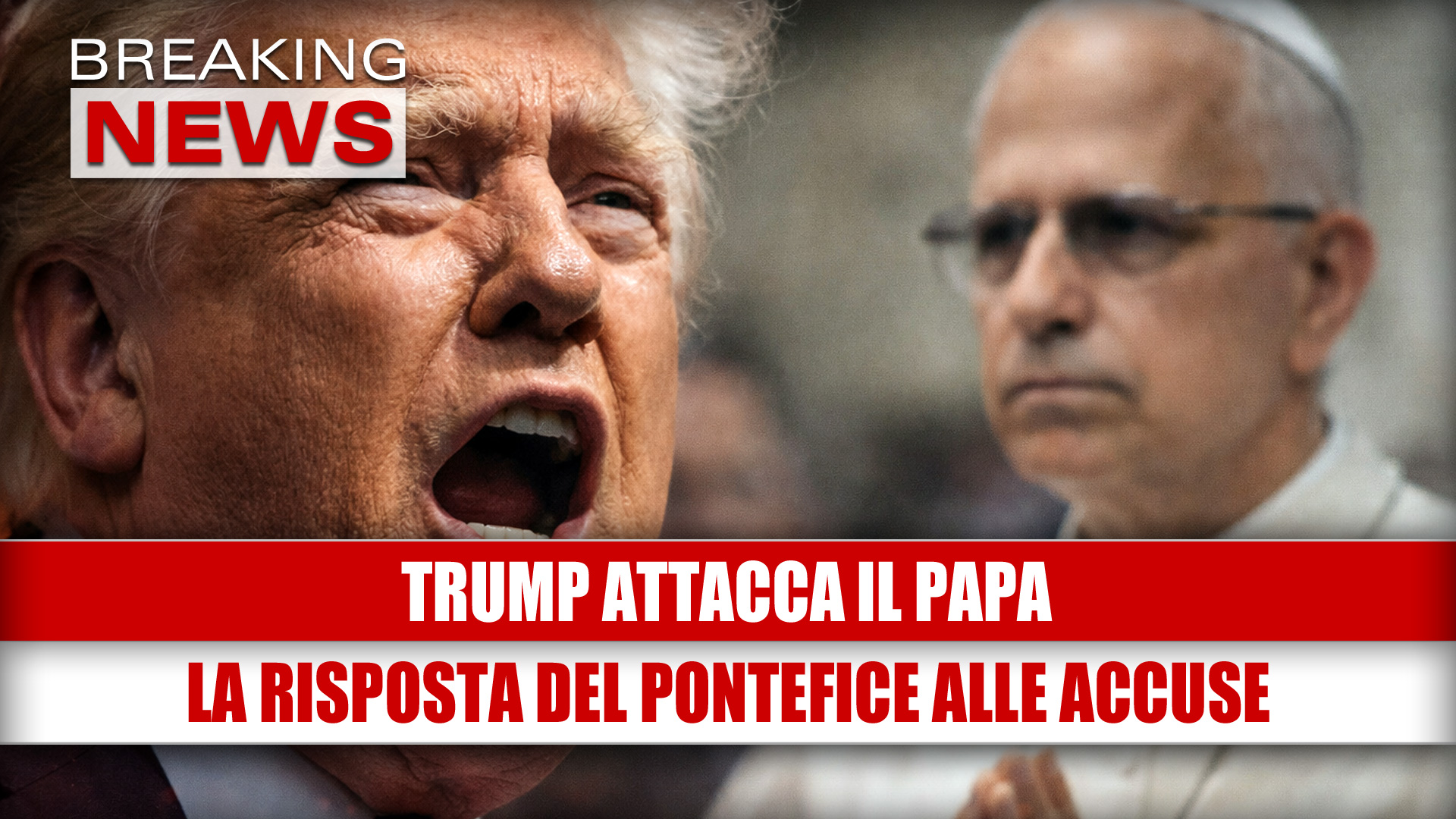 Trump attacca Papa Leone XIV: Il Pontefice risponde!