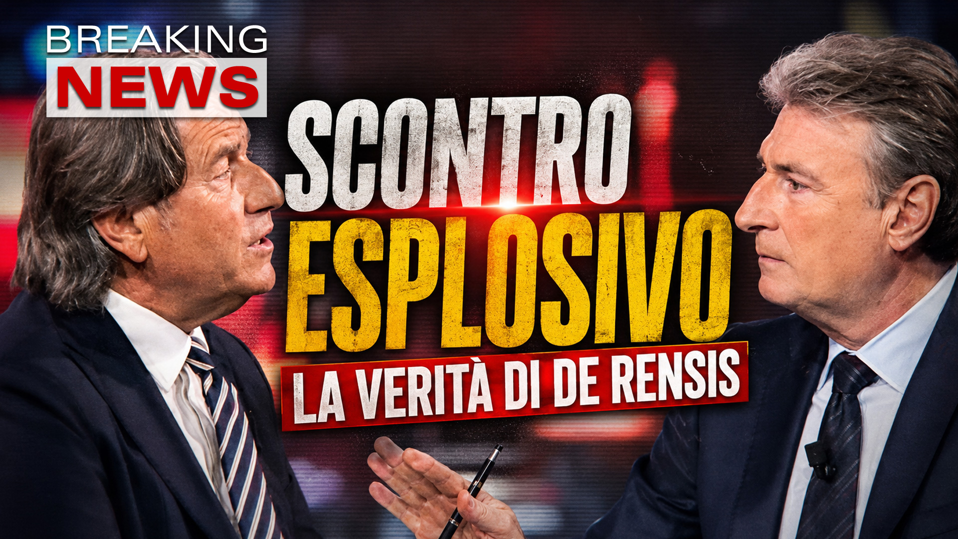 Antonio De Rensis rompe il silenzio a Ore 14 Sera