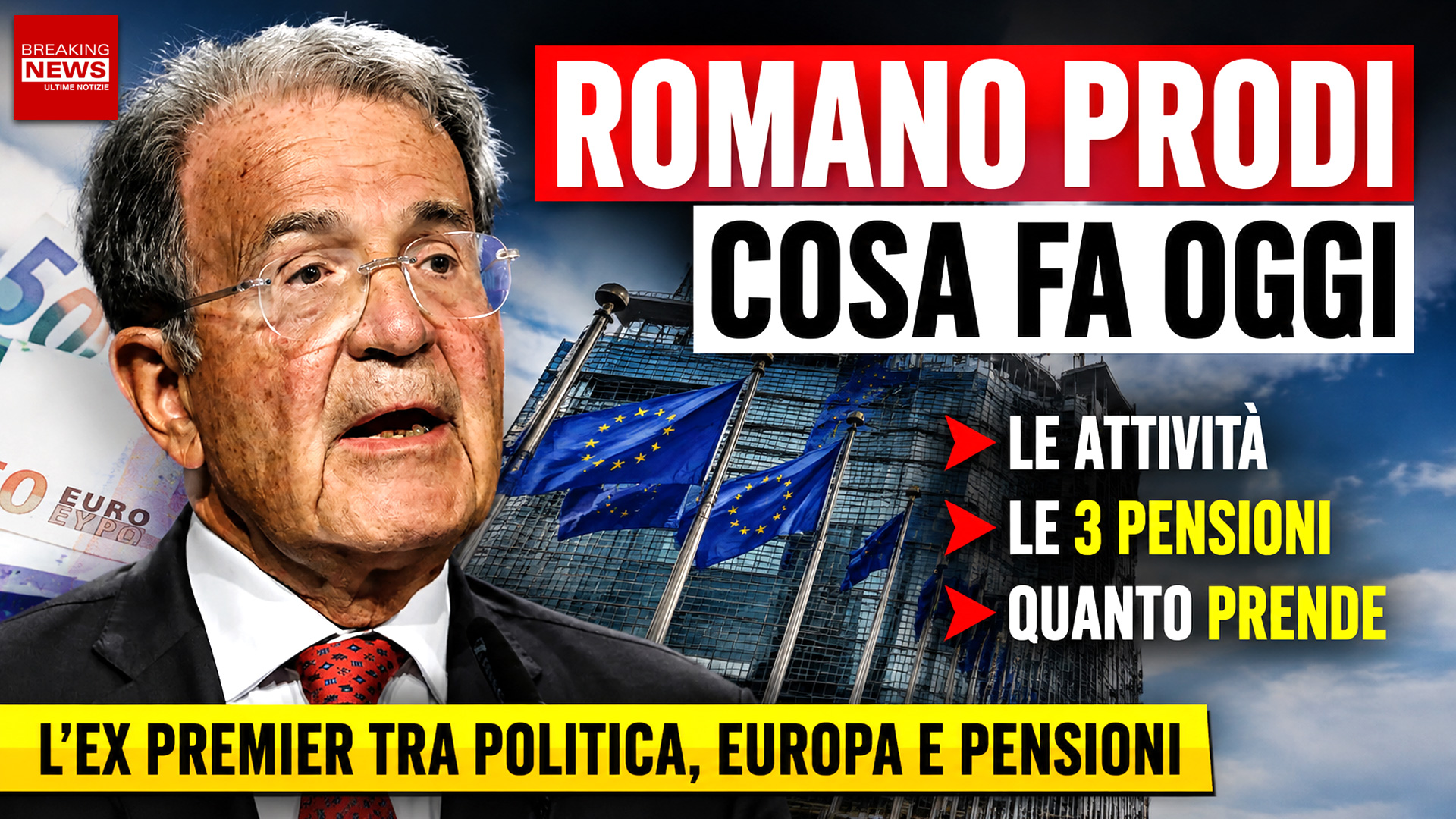 Romano Prodi oggi: cosa fa oggi