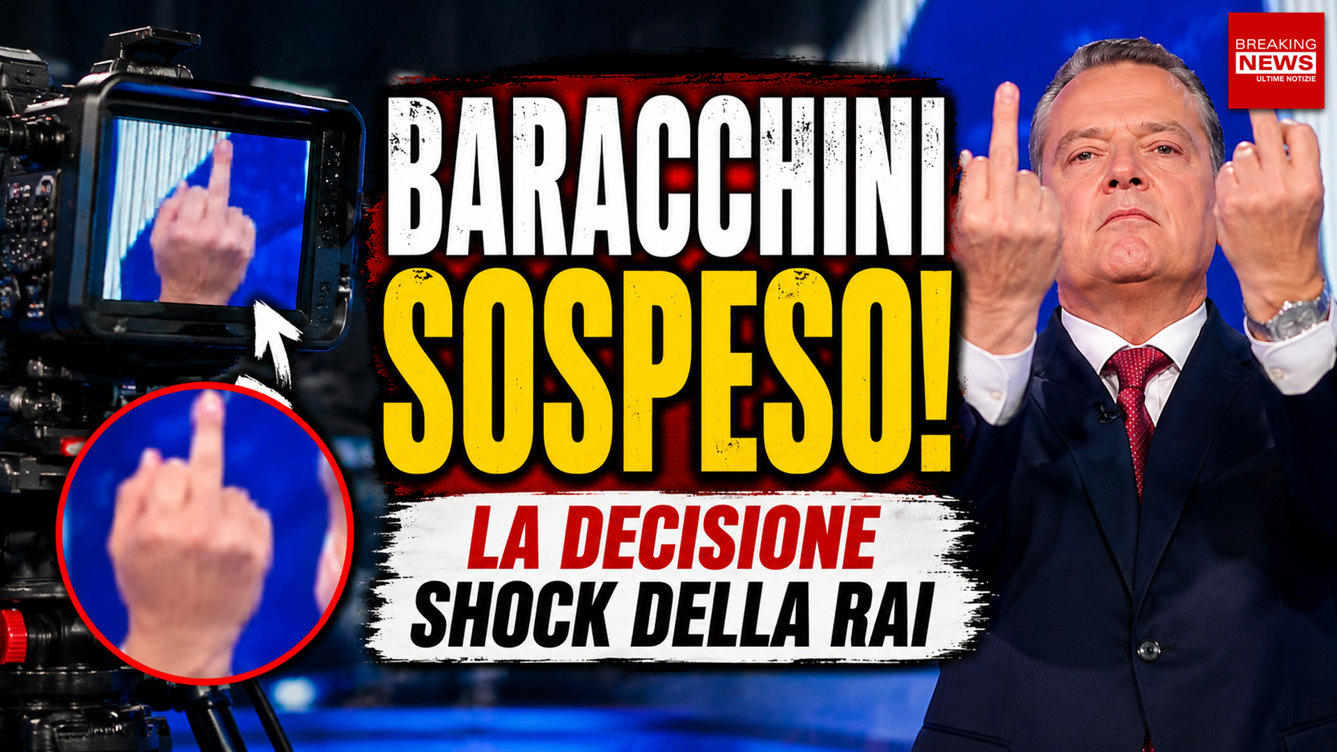 Alessandro Baracchini sospeso dalla conduzione di RaiNews24