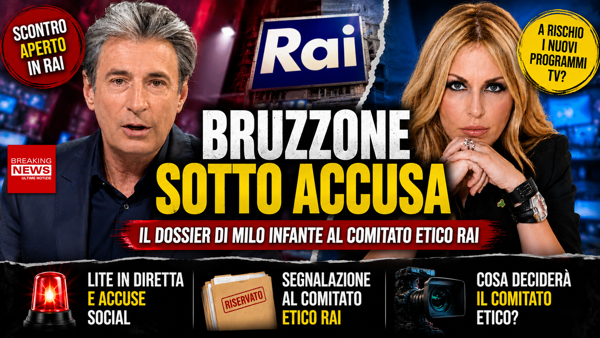 Rai, nuovo caso attorno a Roberta Bruzzone: la segnalazione di Milo Infante