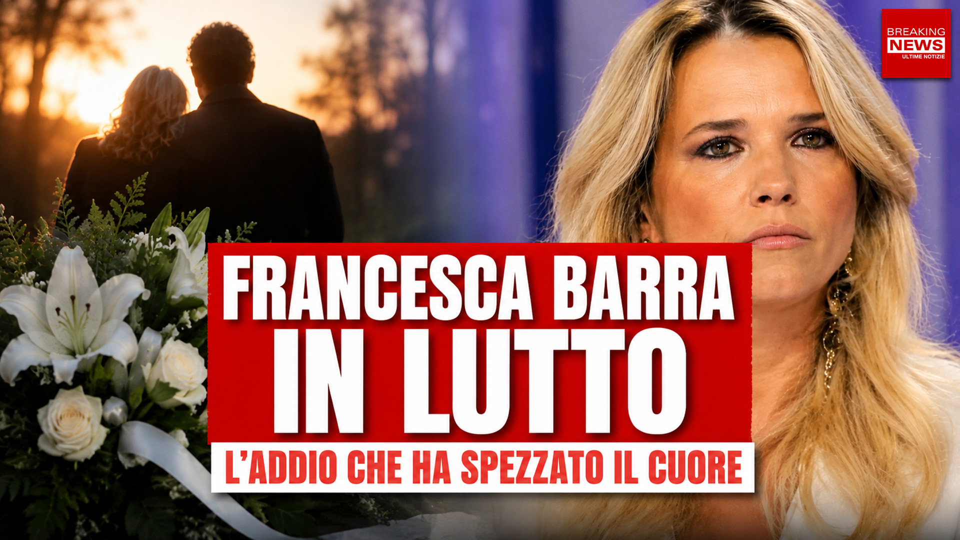 rancesca Barra in lutto