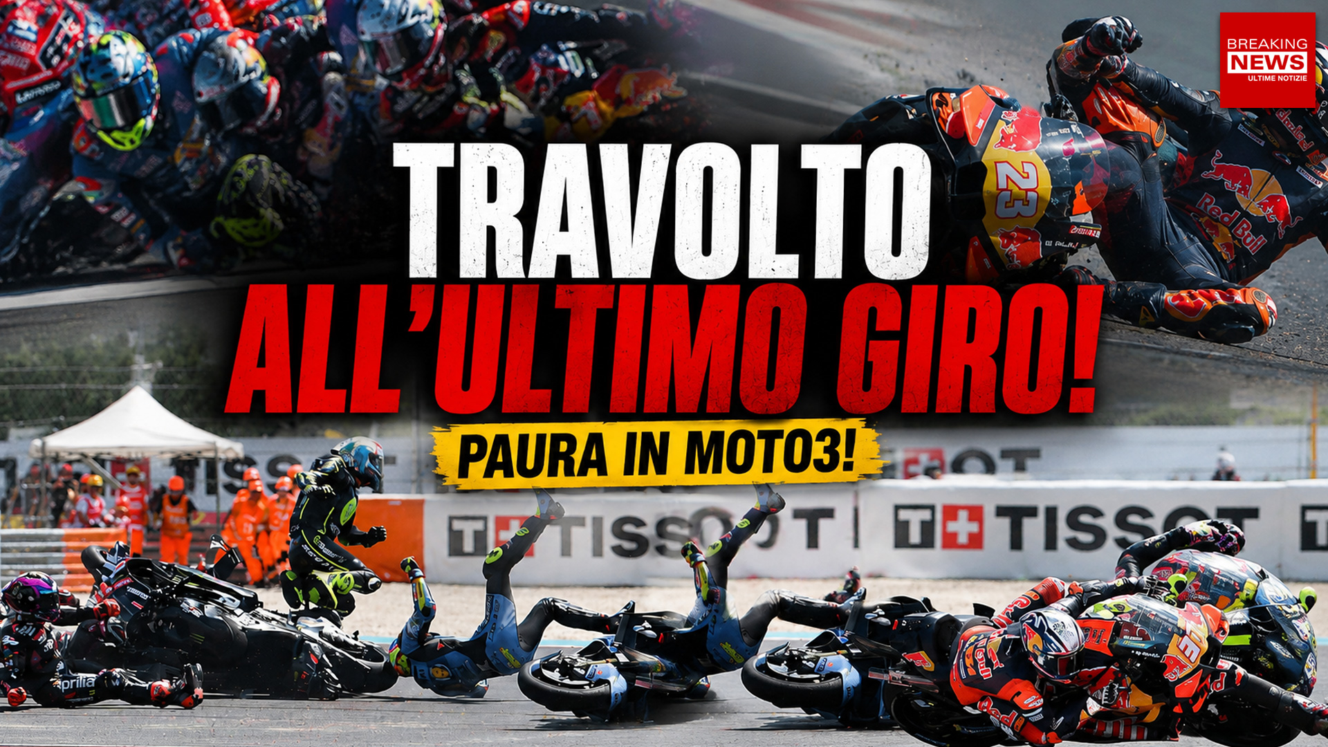 Paura nel GP d’Ungheria di Moto3