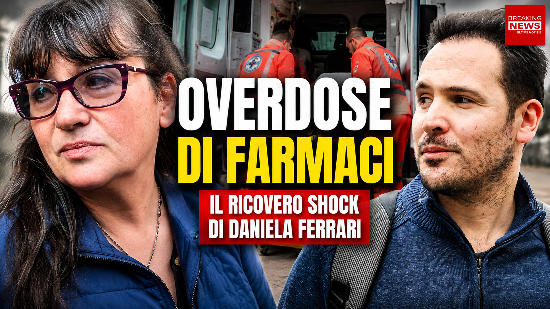 Daniela Ferrari ricoverata d’urgenza