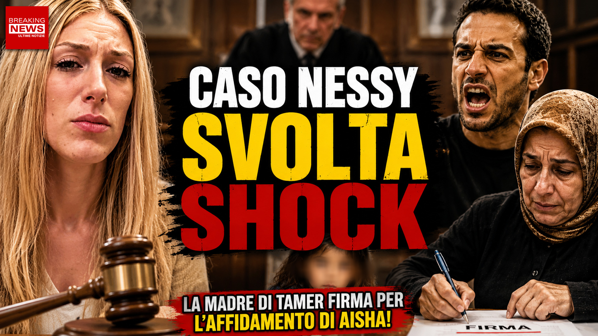 Caso Nessy in Egitto, svolta in aula per la piccola Aisha