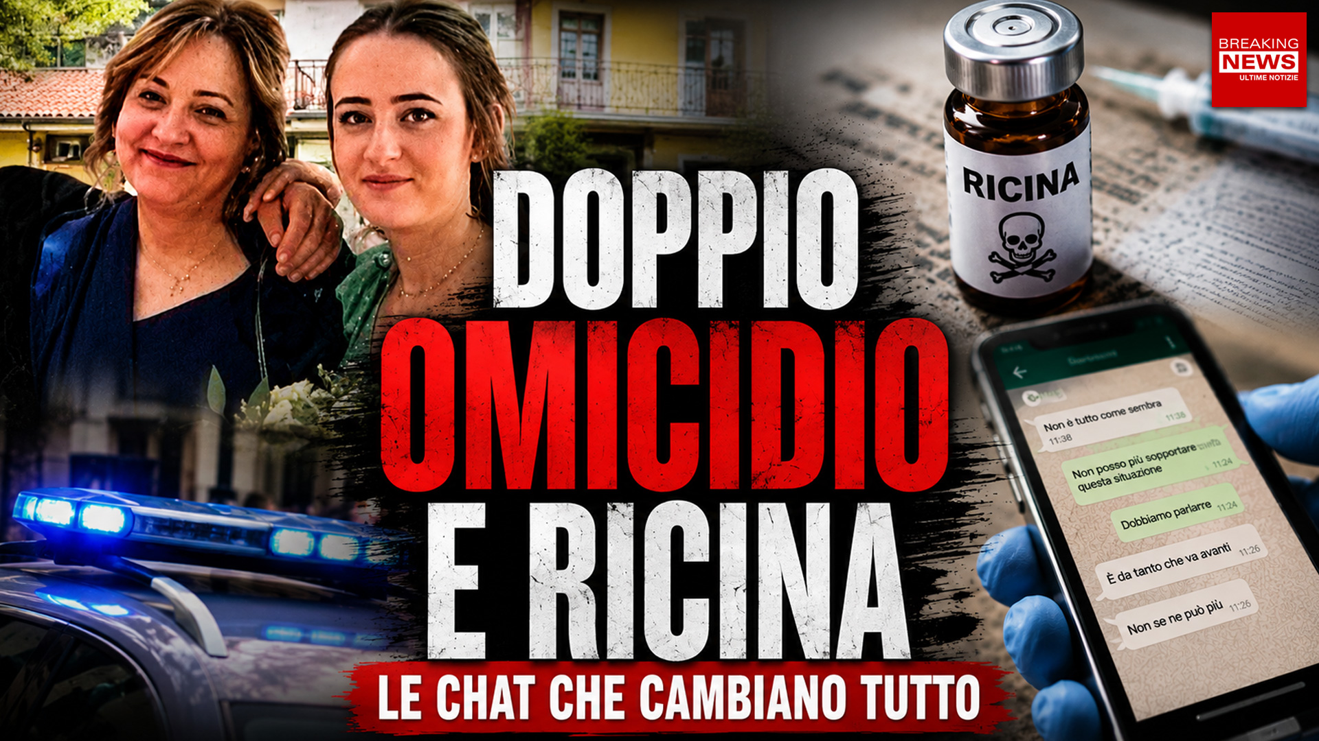 Avvelenate con la ricina, nuova denuncia