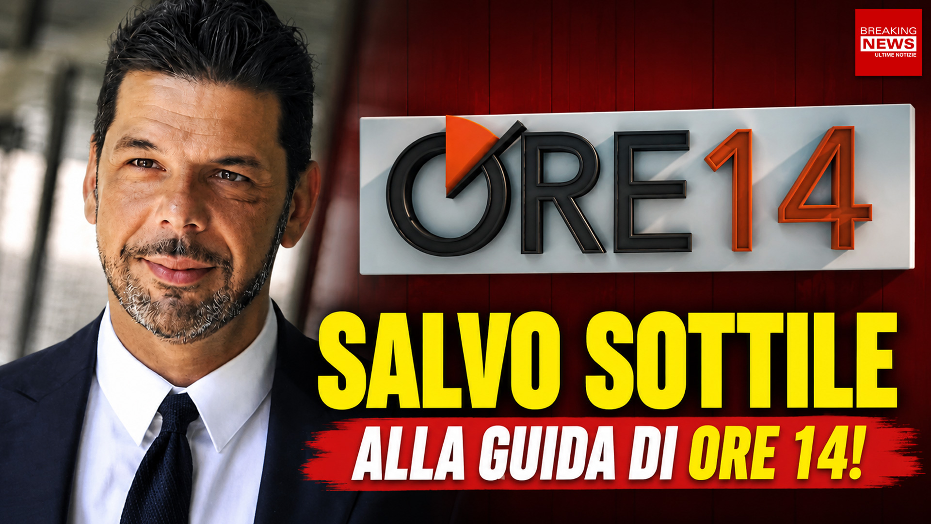Salvo Sottile a Ore 14 dopo l’addio di Milo Infante