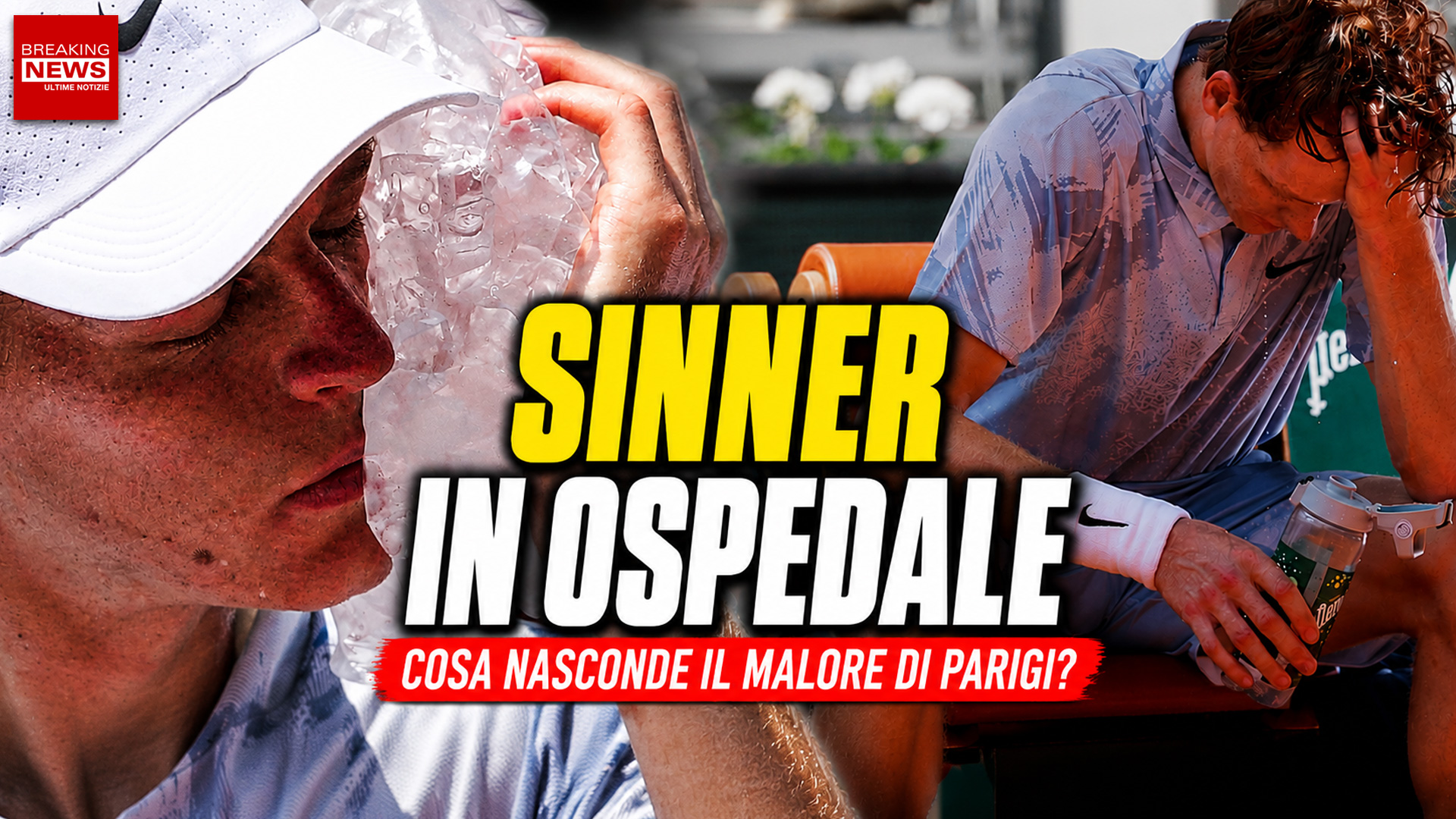 Jannik Sinner al San Raffaele