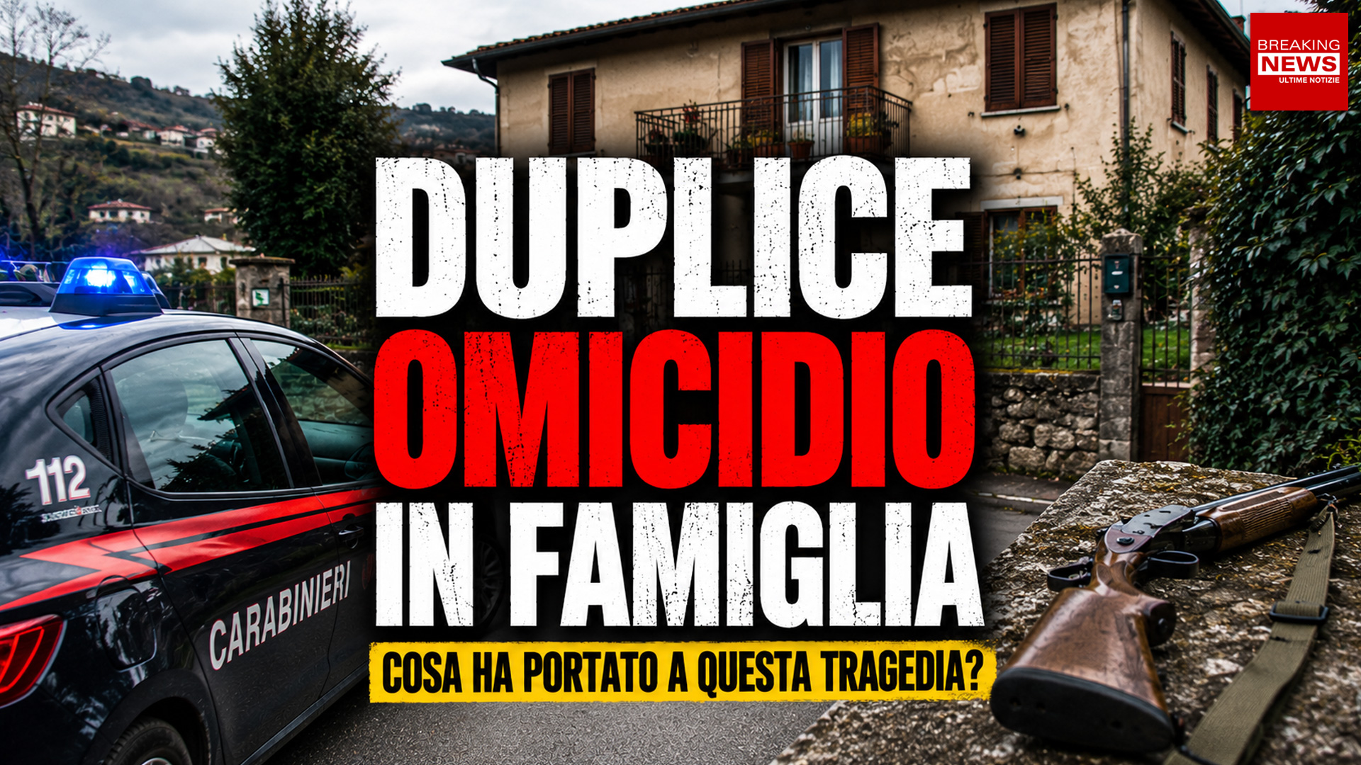Tragedia familiare a Camaiore