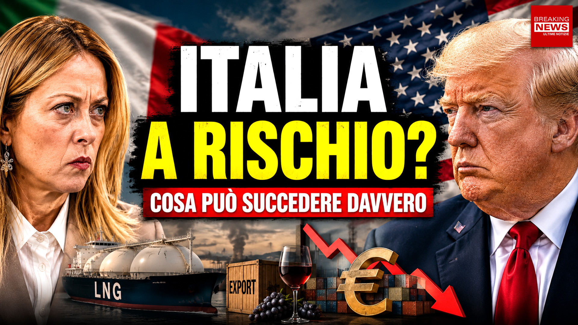 Meloni-Trump, scontro senza precedenti