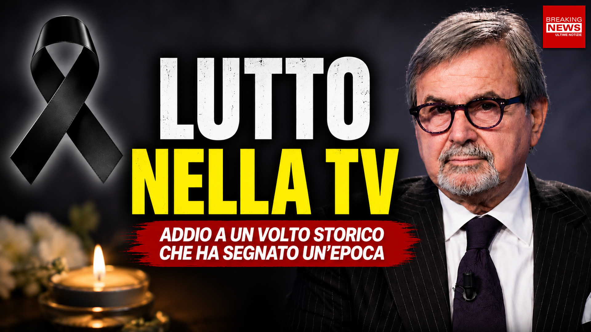 Addio allo storico conduttore