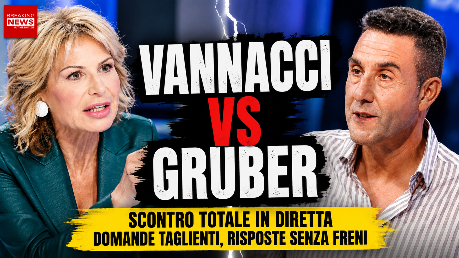 Roberto Vannacci a Otto e Mezzo: scontro con Lilli Gruber