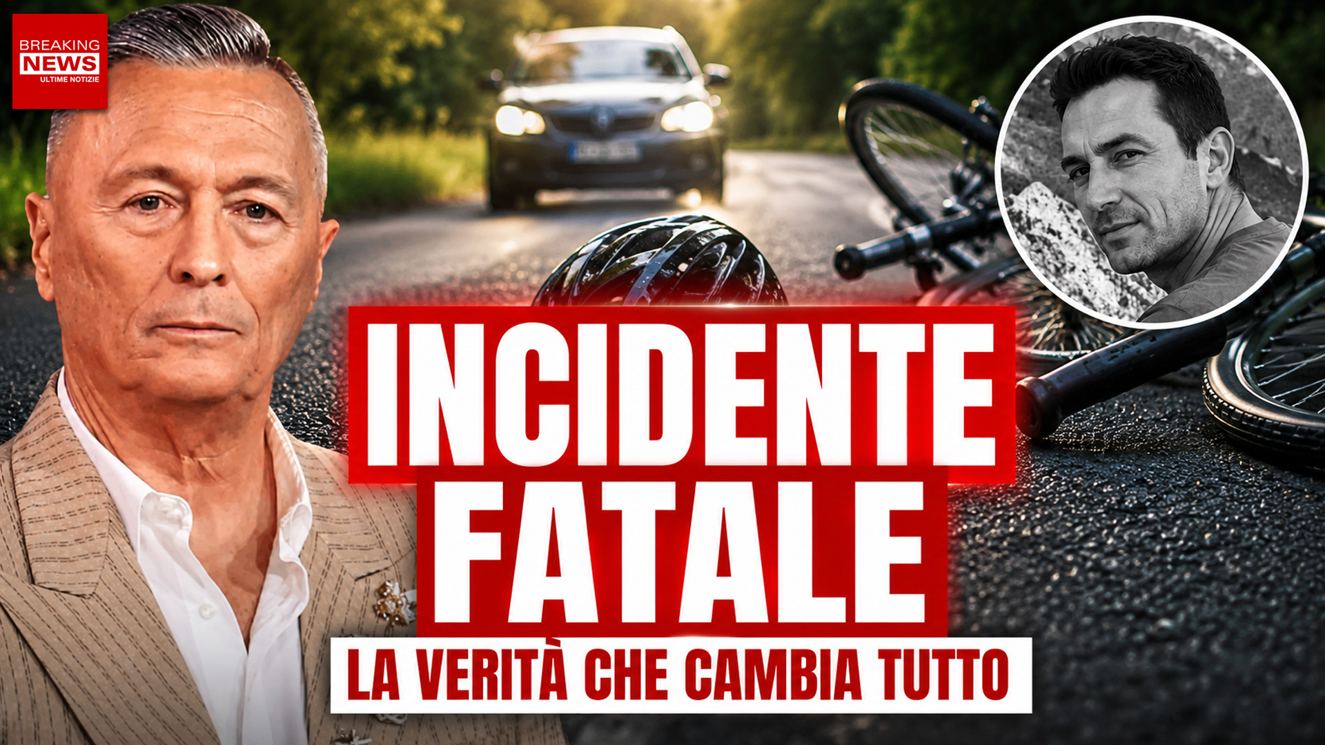 Paolo Belli, tragico incidente in bicicletta