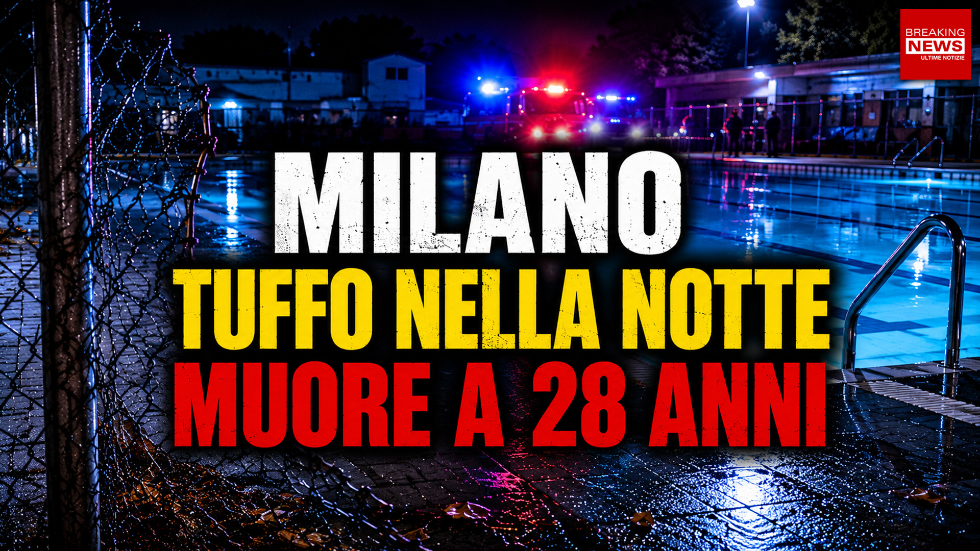 perde la vita dopo un tuffo nella piscina
