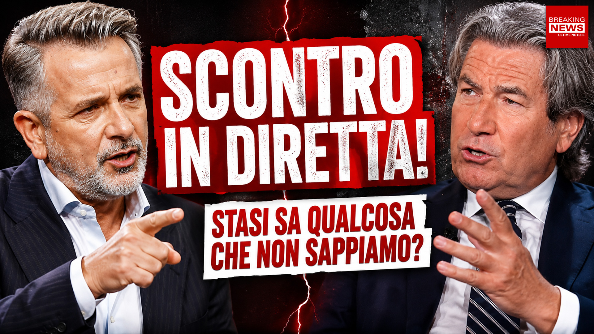 Garlasco, scontro durissimo a Zona Bianca tra Giuseppe Brindisi e Antonio De Rensis
