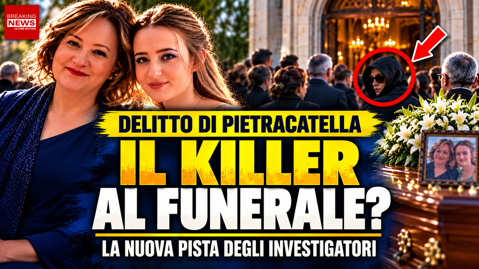 Caso Ricina, il killer potrebbe aver partecipato ai funerali di Antonella e Sara